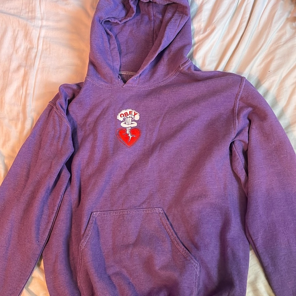 Purple Obey Sweatshirt